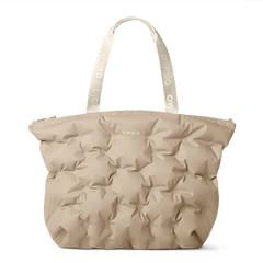 Owala The Cloud Inflatable insulation. Packs flat. 16L capacity Beige Babe