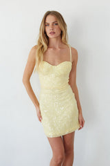 Ellison Sequin Bodycon Mini Dress