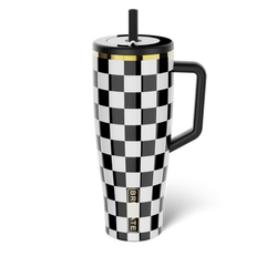 Brumate Era 40oz Black & White Checker