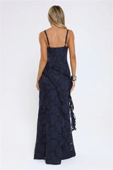Urban Elegance Maxi Dress Navy