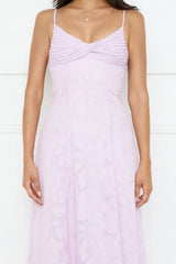 Pine Blossom Maxi Dress Lilac