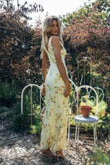 Maude Floral Mesh Maxi Dress
