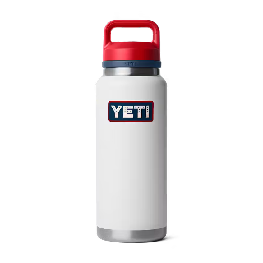 YETI 36 oz Water Bottle  WITH COLOR-BLOCKED CHUG CAP